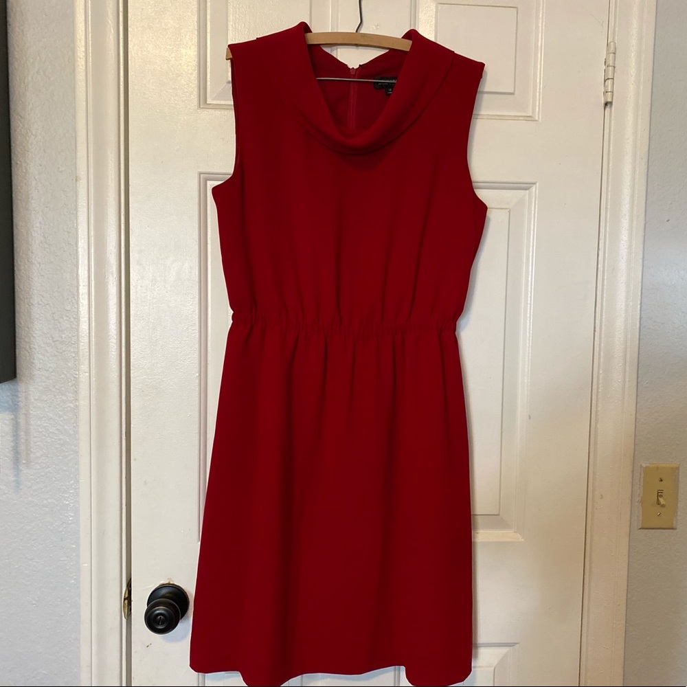 Tahari S. Levine red dress